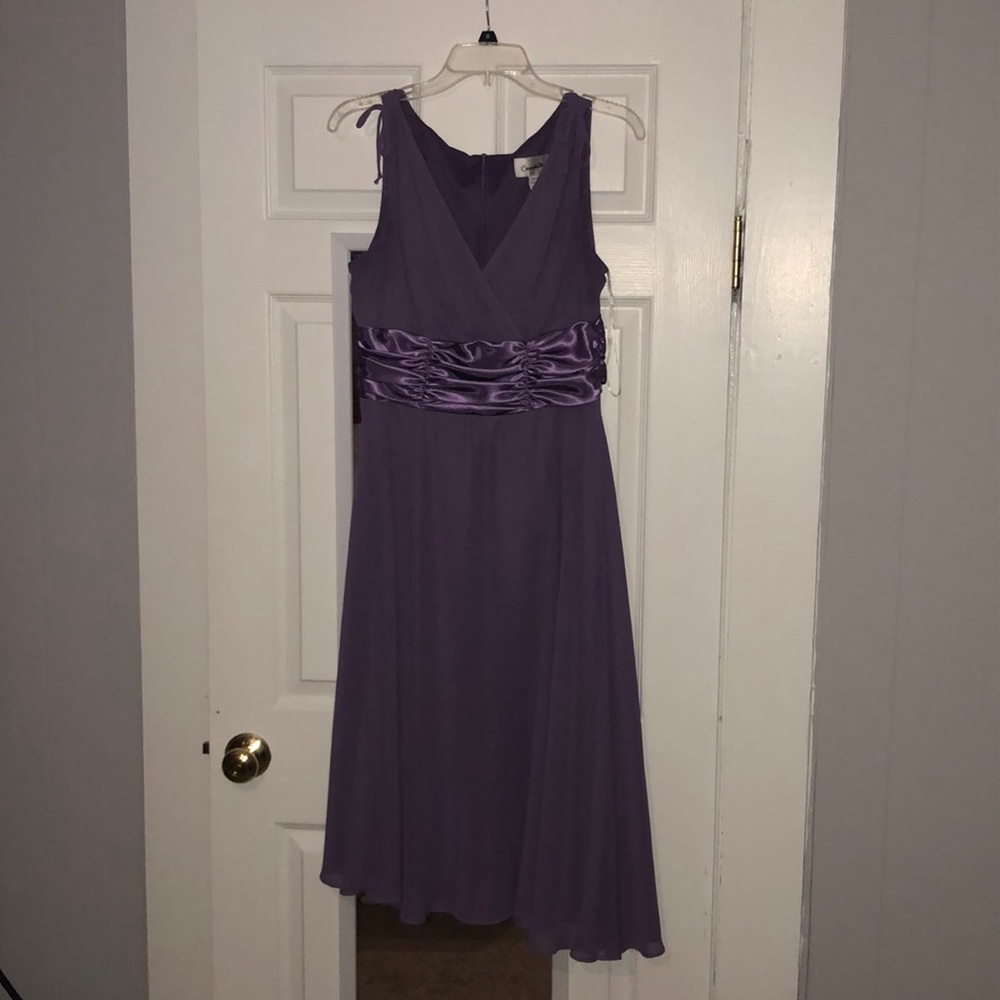 Purple dress